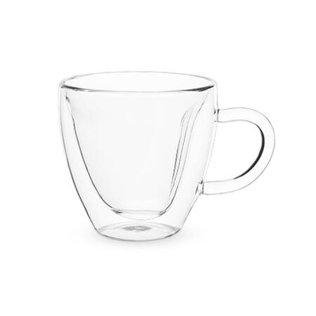 KENDALL Heart Double Walled Glass Tea Mug 5254